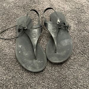 gucci rubber sandals